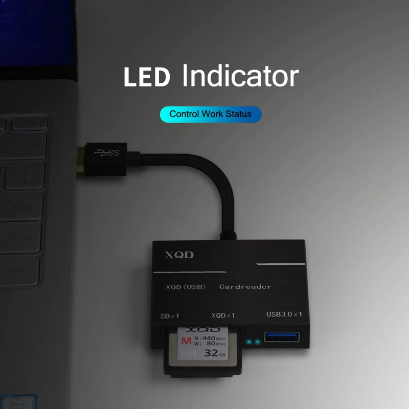 USB 3 0 компьютера ПК к XQD SD кард ридер 500 МБ/с. высокое Скорость Камера комплект