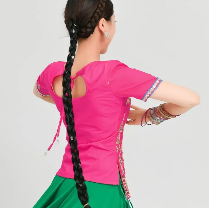 Оптовая продажа индийские Женские аксессуары для танцев плетеные бусы серьги |