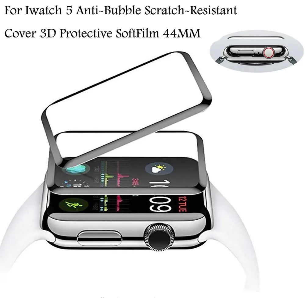 ForIwatch 5 HD протектор экрана 10x5x5 см Анти пузырьковая царапина прочная защита крышки