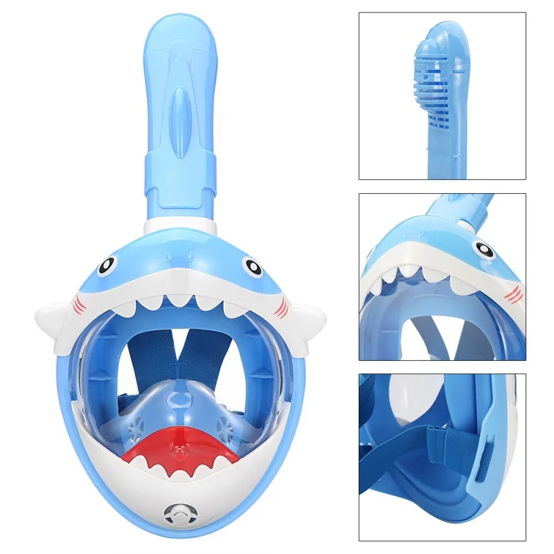 

Child Scuba Diving Mask Full Face Snorkeling Mask Underwater Anti Fog Snorkeling Diving Mask For Swimming Spearfishing Dive Cute