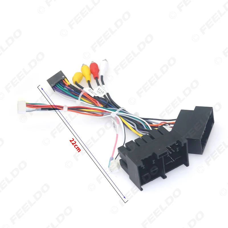 Автомобильный 16-контактный аудио жгут проводов FEELDO с can-шиной для Ford Focus Escape Ranger