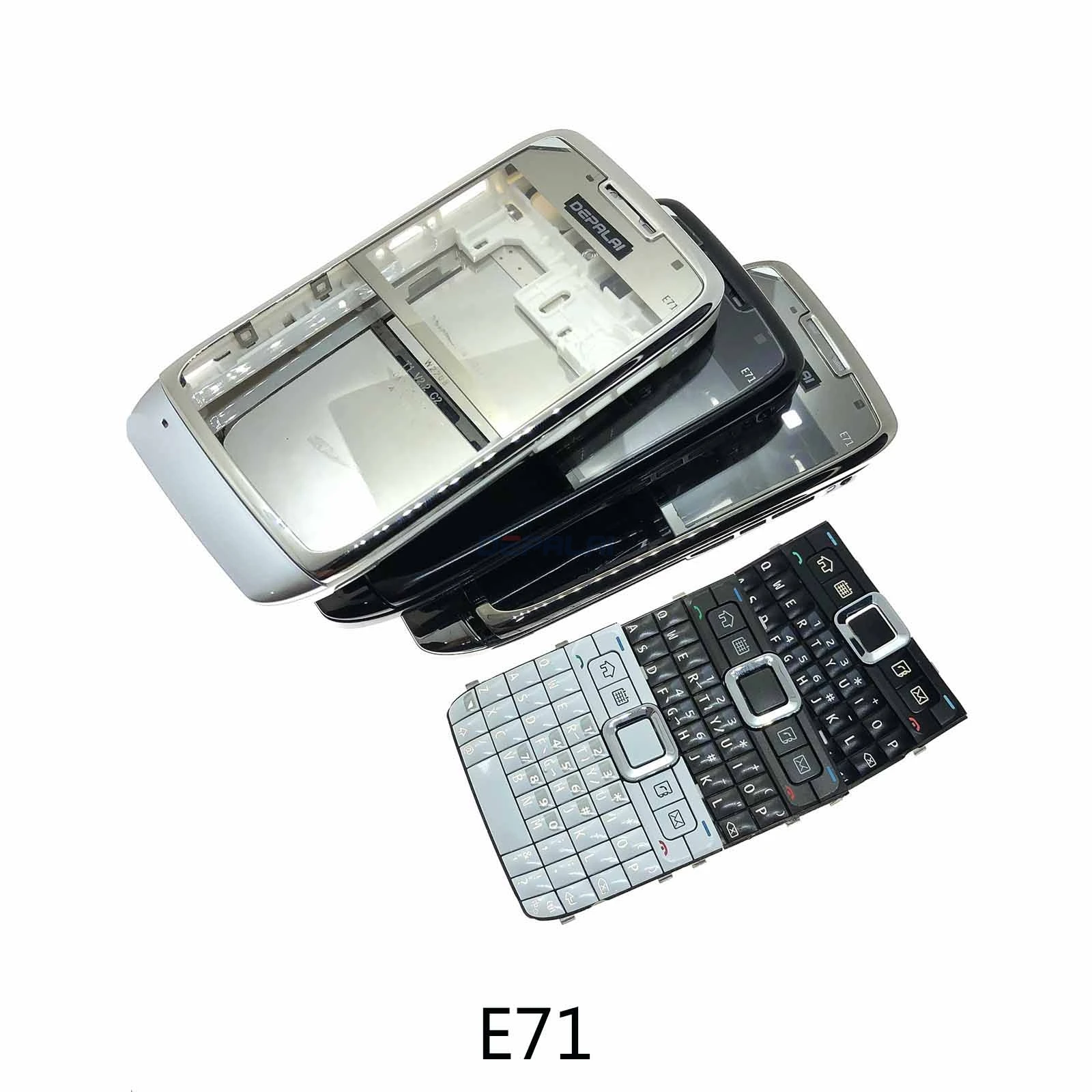 For Nokia E5 X2-00 X2-01 E63 E71 E72 Housing Front Faceplate Frame Cover Case Back cover battery door Keypad | Мобильные телефоны и