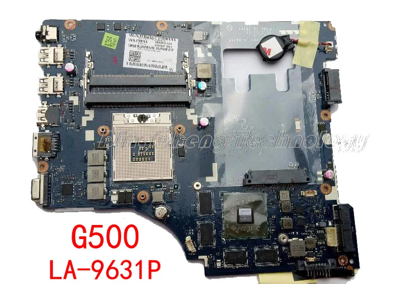 HOLYTIME ноутбук материнская плата для Lenovo G500 LA 9631P с HM76 8 видеочипы видеокарта rev 1 0 DDR3