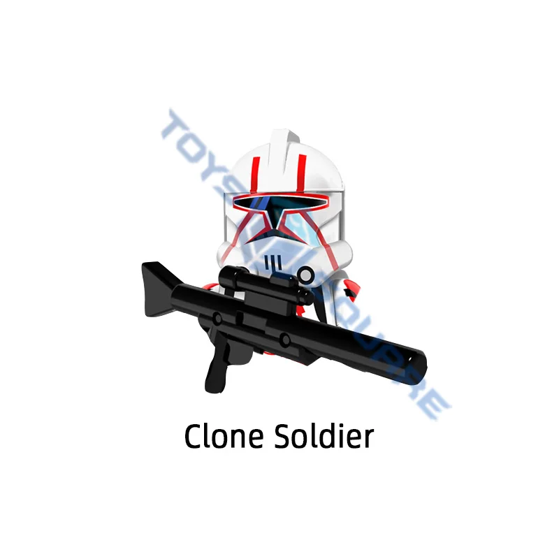 Модель солдатика клона строительные блоки кубики MOC набор подарки игрушки для