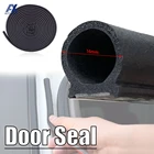 Уплотнительная лента для автомобильной двери, D-образная, 10 м, Резиновая, звукоизоляция, для VW Volkswagen T5 T5.1 T6, Transporter Campervan, California