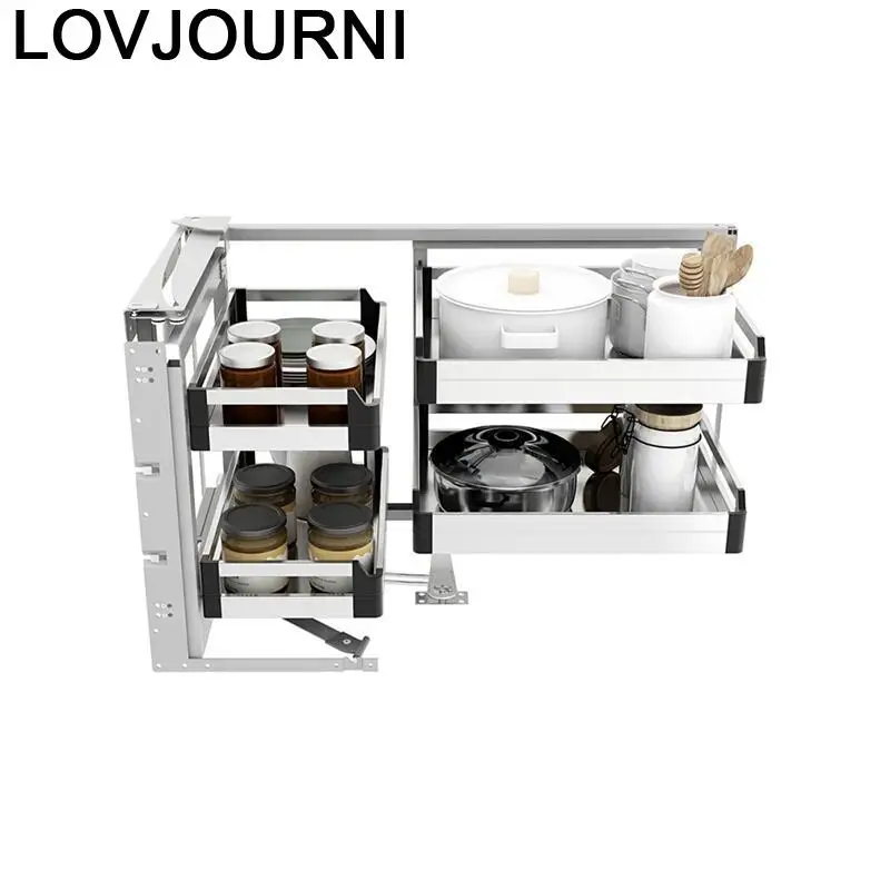 Кухня Pantries Corredera Organizador шкаф для хранения нержавеющая сталь стойка Cocina кухонный