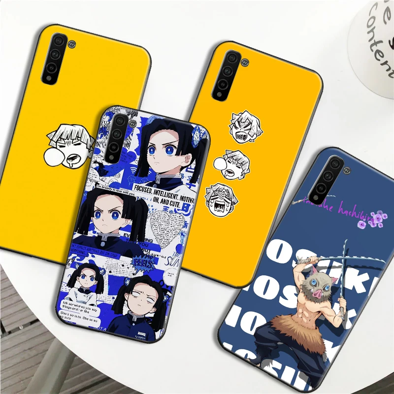 

Demon Slayer Anime Phone Case For Xiaomi Redmi 10X 4G 5G Pro 5G Note 10 10 Pro 10T 5G 10S 10 5G Nezuko Tomioka Giyuu Soft TPU