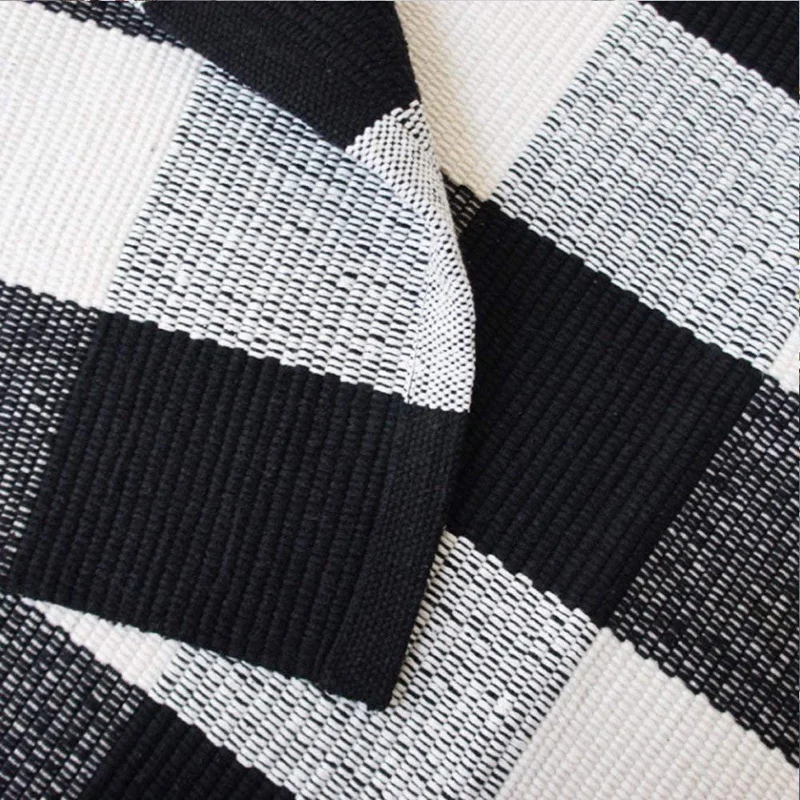 Хлопковые клетчатые коврики Buffalo Check 23 6 дюйма x 35 4 напольные для кухни/ванной