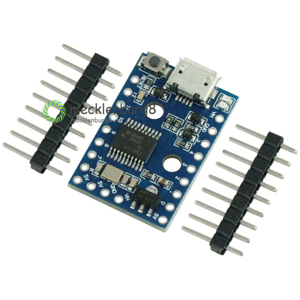 Макетная плата с Micro USB Digispark Pro Kickstarter ATTiny167 для Arduino 1 шт.|Запасные части| |