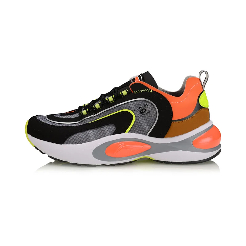 Li-Ning/мужские кроссовки V8 с подушкой, LN CLOUD LITE, Ретро стиль, дышащая подкладка, спортивная обувь для папы, кроссовки ARHP093 XYP913 - Цвет: ARHP093-6H