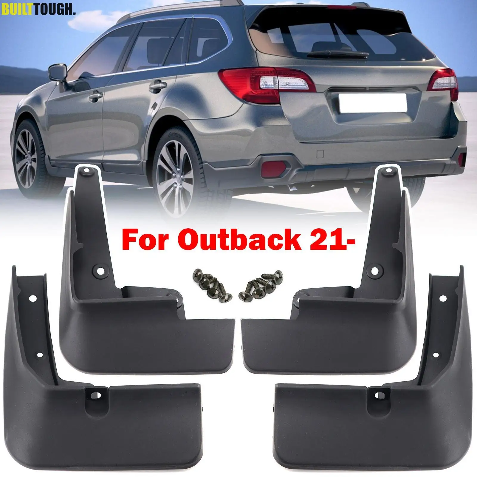 

Комплект 4 шт. для Subaru Outback Wagon BW 2021 2022, Автомобильные Брызговики от грязи, брызговики, брызговики, передние и задние детали