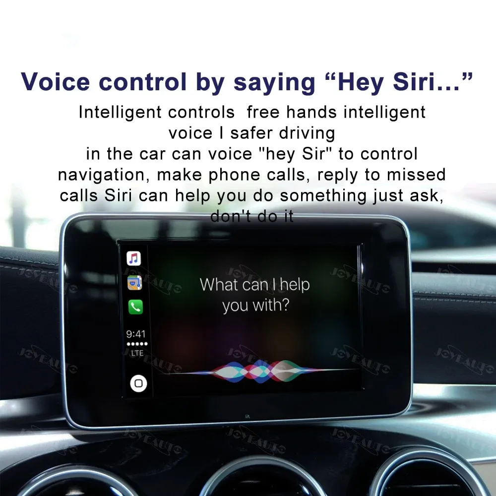 구매 Joyeauto 무선 Apple Carplay For Mercedes-Bens NTG5.5 새로운 E W213 안드로이드 자동 모듈 비파괴 설치