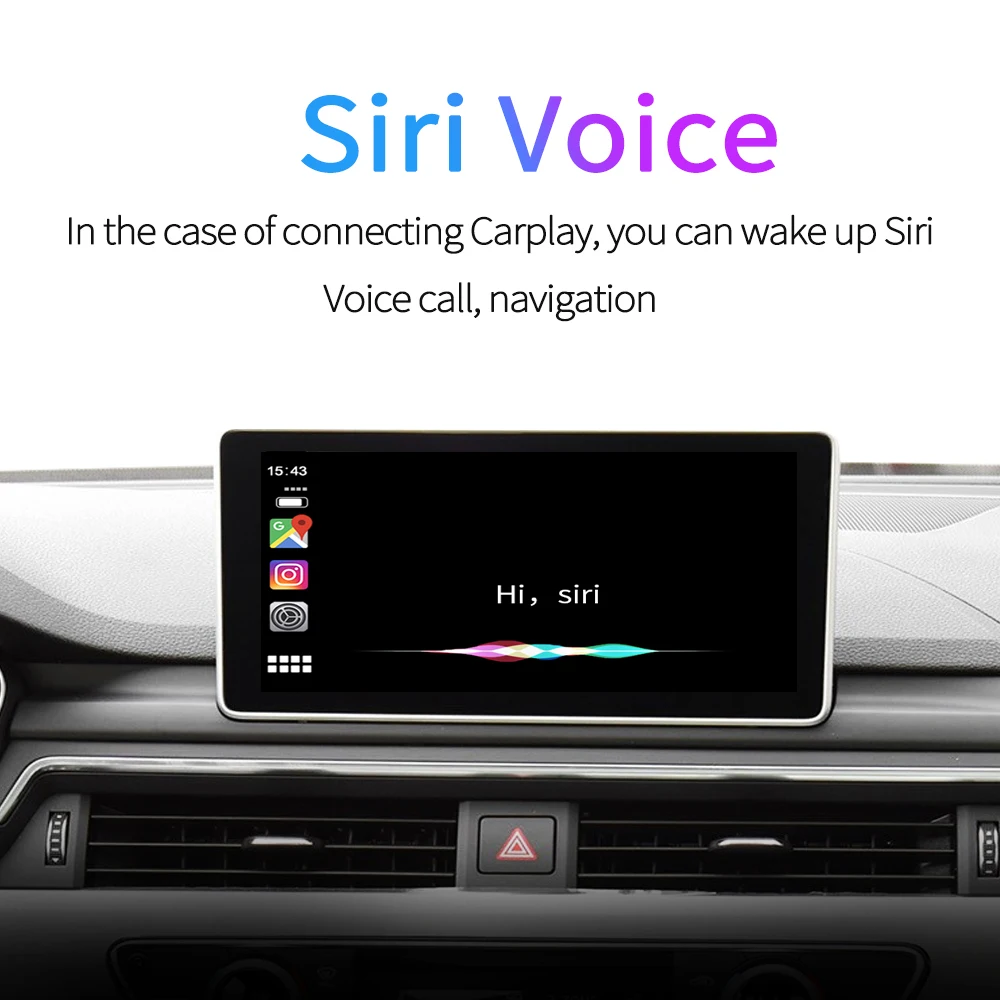 

Plug and Play Wireless Smart Link Apple CarPlay Dongle For Android Navigation Player