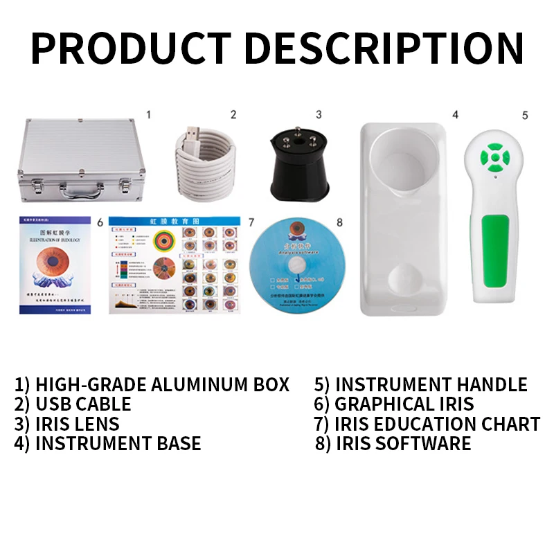 Измеритель игла с автофокусом DM9822U детектор диафрагмы HD-лупа USB-измеритель