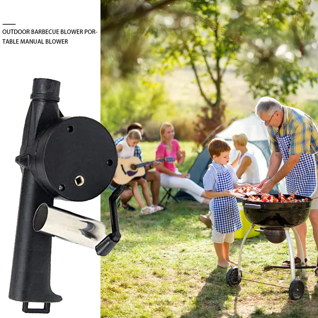 Наружная воздуходувка для барбекю вентилятор Фен портативный ручной ручная