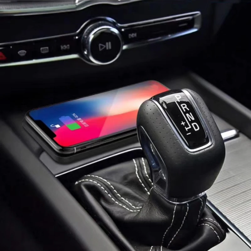 Автомобильное беспроводное зарядное устройство QI 10 Вт для VW Polo CC Jetta Skoda Octavia A7 Fabia