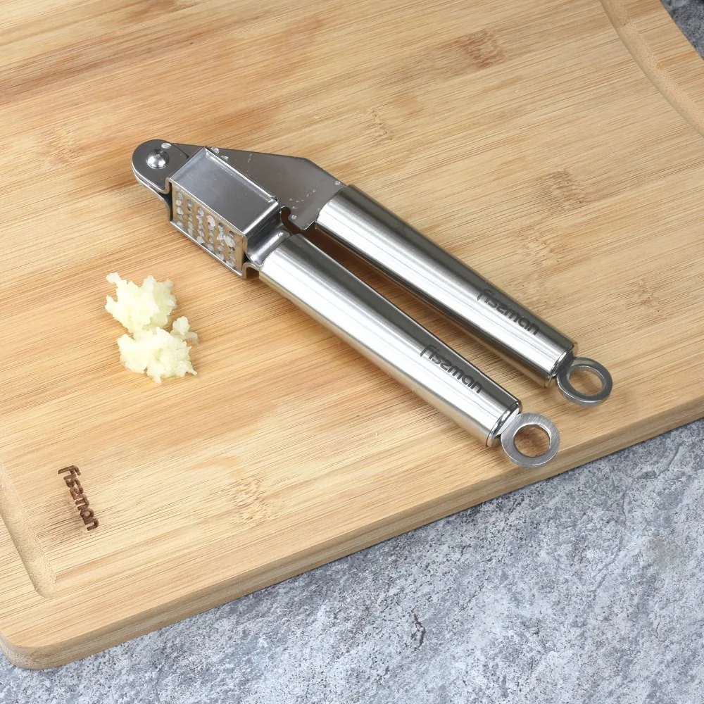 Пресс для чеснока Fissman измельчитель и имбиря из нержавеющей стали|Другая посуда| |