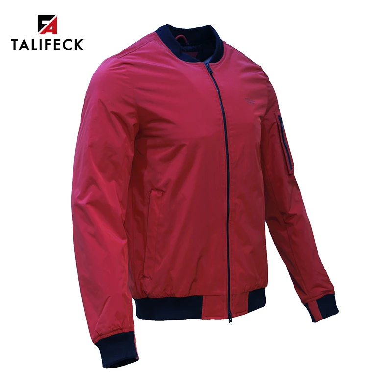 2022 Men Bomber Jacket Spring Men Jacket Autumn Cotton Padded Coat Fashion Jackets Windbreaker Men Coats Hooded Men Clothing