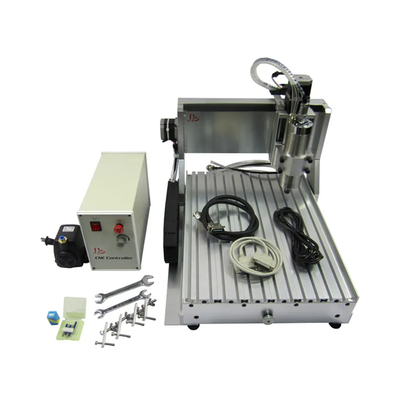 Мини фрезерный станок с ЧПУ 3040 2 кВт для гравировки Нефритового камня баком воды