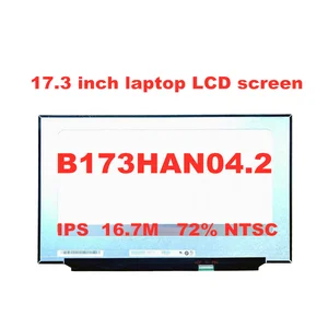17 3 fhd laptop lcd screen b173han04 2 fit nv173fhm n49 without screw holes 30pin connector 1920x1080 ips 72 free global shipping
