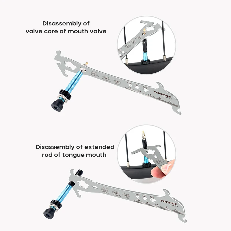 

Bike Chain Measuring Ruler Wear Measuring Measuring Chain Ruler Caliper Inspection Tool Bicycle Repaire Maintenance
