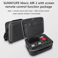 for dji mavic air 2 with screen remote control storage bag body remote control accessory box shoulder bag