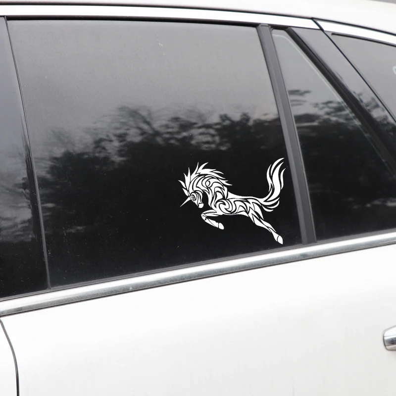 

Unicorn Creative Decoration Fashion PVC Decals Bumper Stickers 16.8cm * 14.4cm