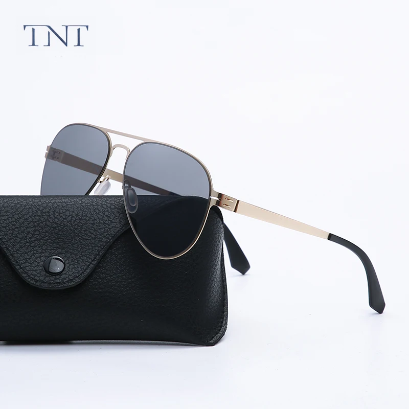 

TNT 3026 Pilot Sunglasses Women/men Classic Brand Designer Aviation Sun glasses NoScrew Retro Outdoor Driving Oculos De Sol 3025