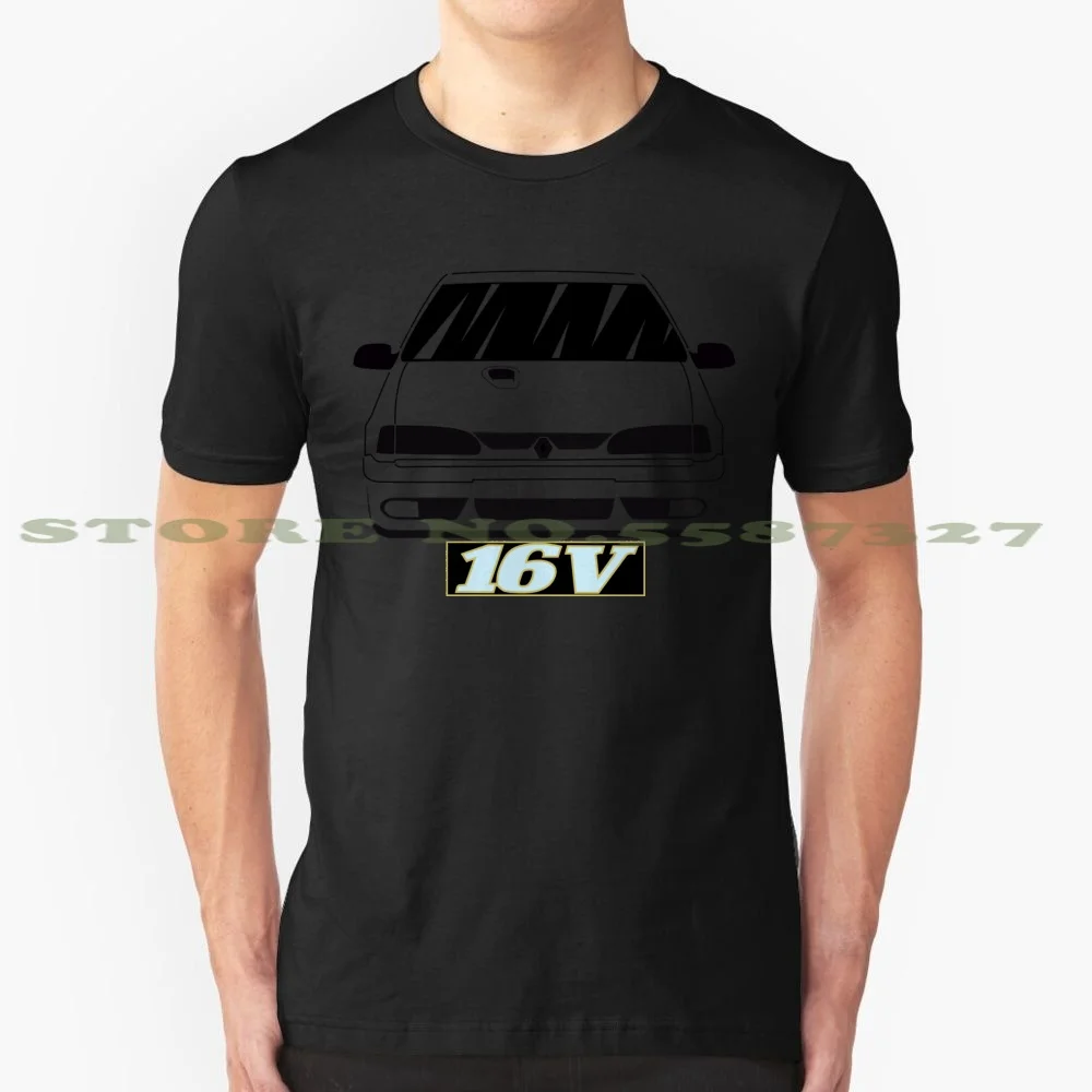 

Ren19 16V Fashion Vintage Tshirt T Shirts R19 Renault 19 16V