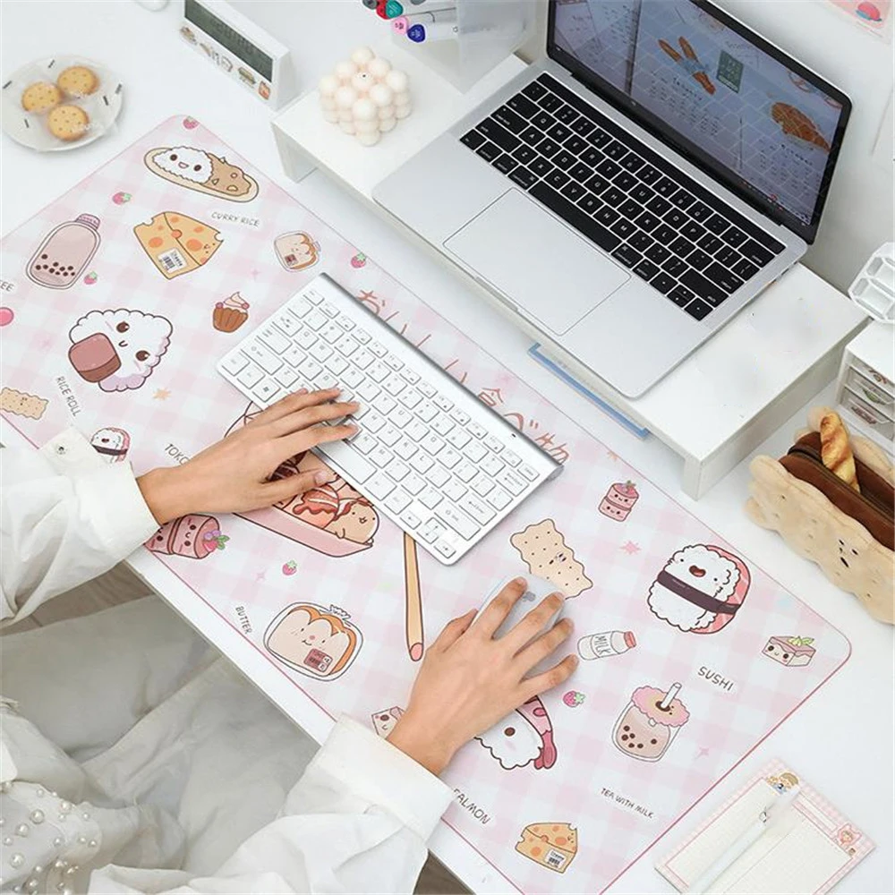 

Kawaii, большой, водонепроницаемый, эргономичный, настольный компьютер, геймерская клавиатура, ноутбук, Коврик Для Мыши для ПК