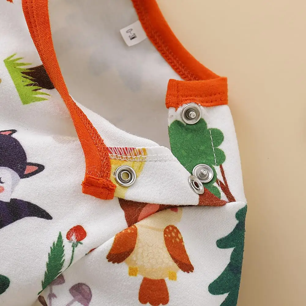 Комбинезон для маленьких девочек и мальчиков bunvel комбинезон с мультяшными