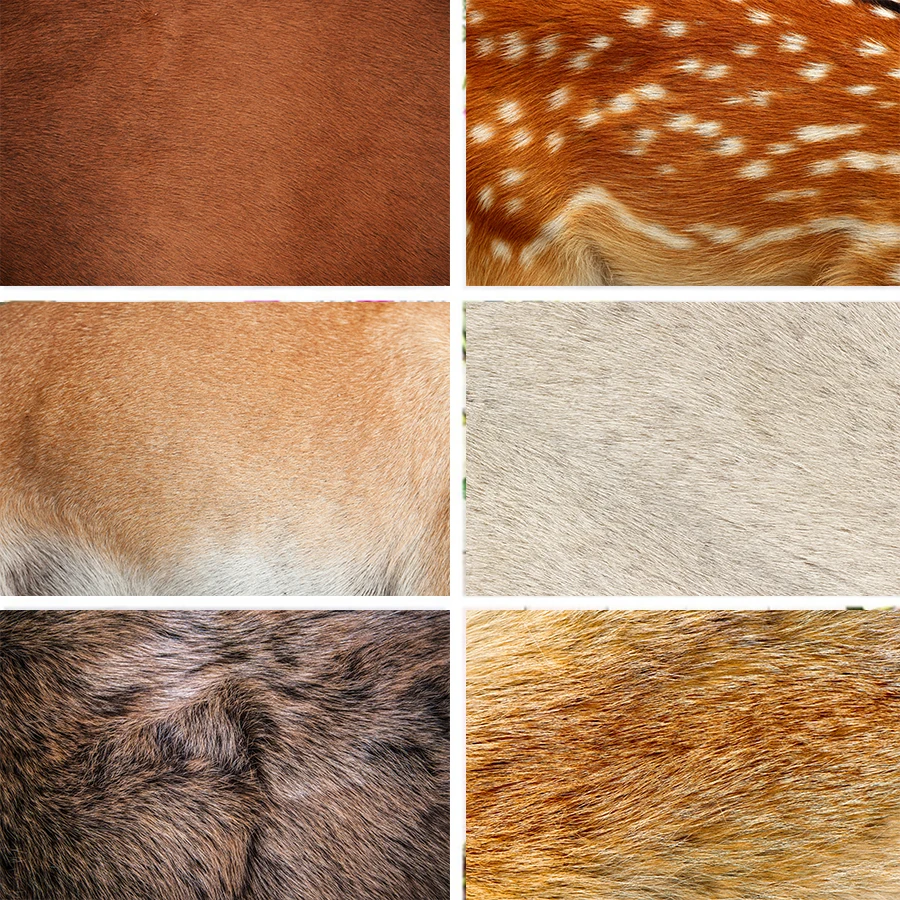 Nitree Сика олень Леопард однотонный животный текстурный узор фон для фотостудии