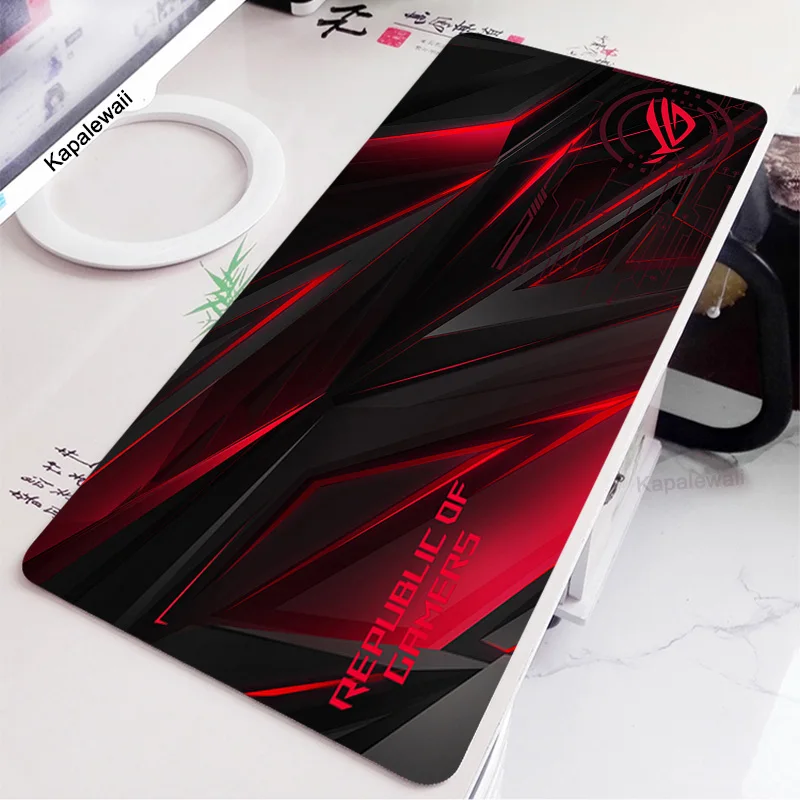 

Большой игровой коврик для мыши 80x30 см XL Lockedge ASUS ROG, компьютерный игровой коврик для клавиатуры и мыши, гипер-чудовище, Настольный Коврик Для Мыши для ПК, Настольный коврик