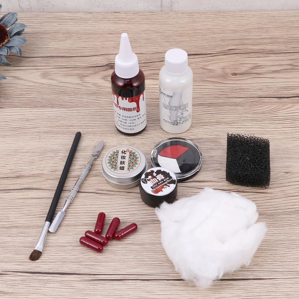 1 Набор воск для кожи искусственная плазма набор макияжа взрослых |