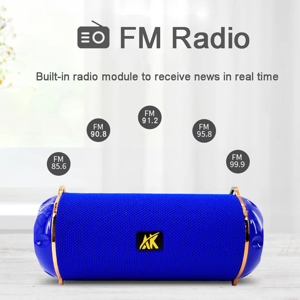 AK117 светодиодный светильник-вспышка Bluetooth Портативная Беспроводная колонка Boombox громкий динамик Xtreme FM радио TF карта USB музыка