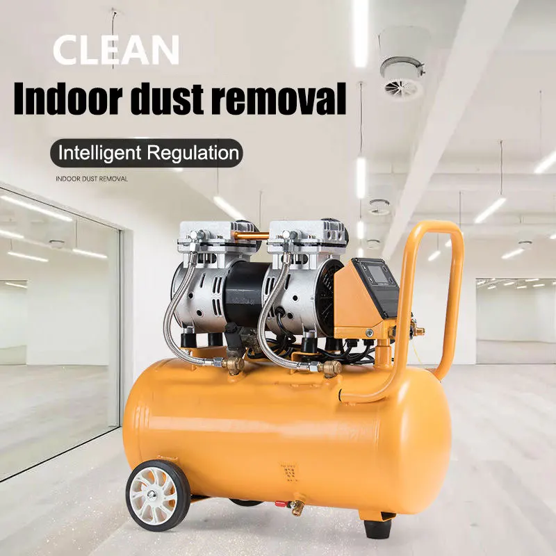 Безмасляный воздушный компрессор бесшумный используется для ремонта автомобиля