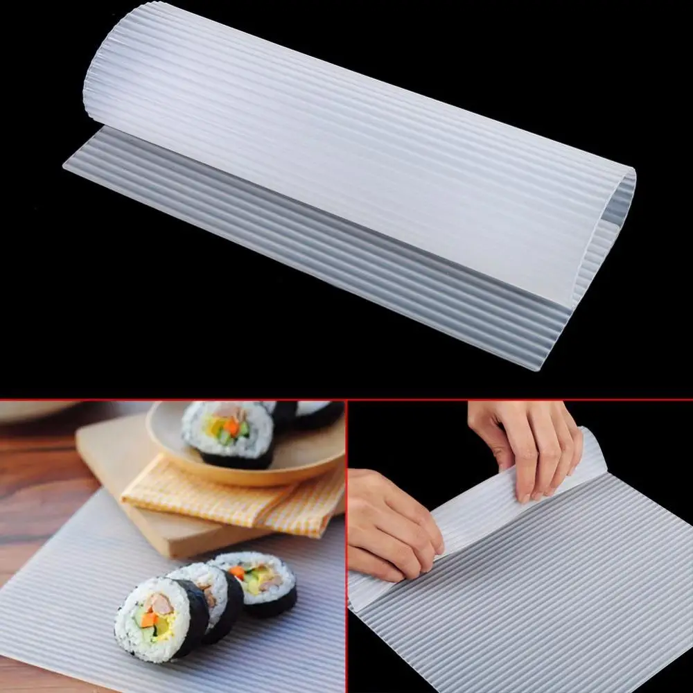 

Sushi Maker Roller Rice Mold Silicone Vegetable Meat Rolling Tool DIY Sushi Making Machine Kitchen Accessories Sushi Tool