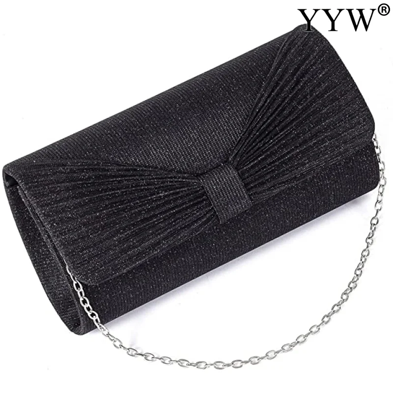 

Elegant Women Clutch Bag Bow Design Exquisite Party Purses For Ladies Wedding Evening Bag Sparkling Party Handbag Bridal Clutch