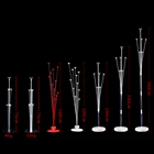 1 комплект прозрачный базовый шест, настольный плавающий подставка, воздушные шары, свадебное украшение, воздушные шары для дня рождения, латексная фольга, основание для воздушных шаров