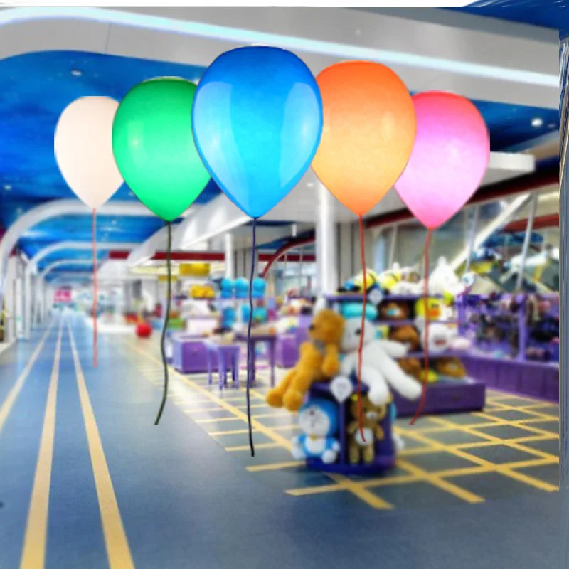 Креативный потолочный светильник для детской комнаты спальни воздушного шара