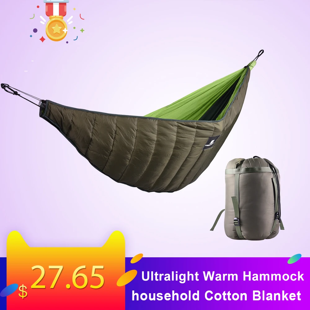 Сверхлегкий гамак для кемпинга на открытом воздухе подстилка портативное зимнее