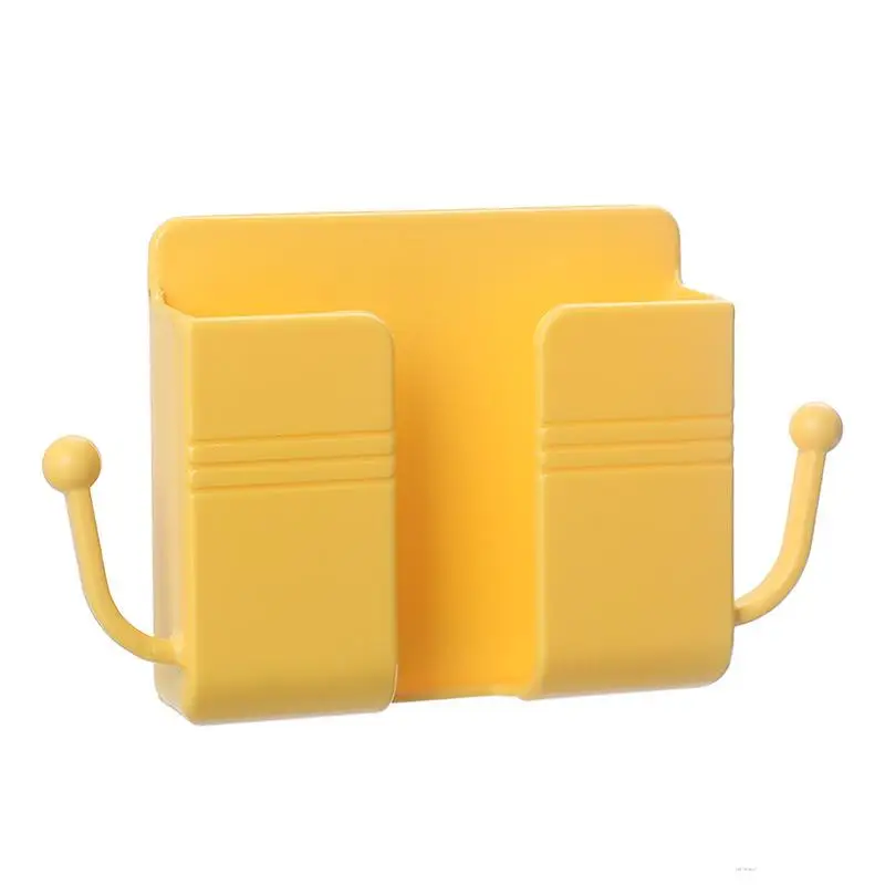 

New Wall-mounted Mobile Phone Holder Storage Box Multifunctional Remote Control Mobile Phone Charging Wall Storage Box