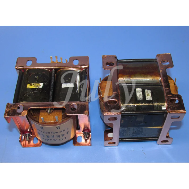 

5.5K: 4Ω 8Ω 16Ω 6W amorphous 4C iron core amplifier single-ended output transformer, 35mA inductance 15H-19H