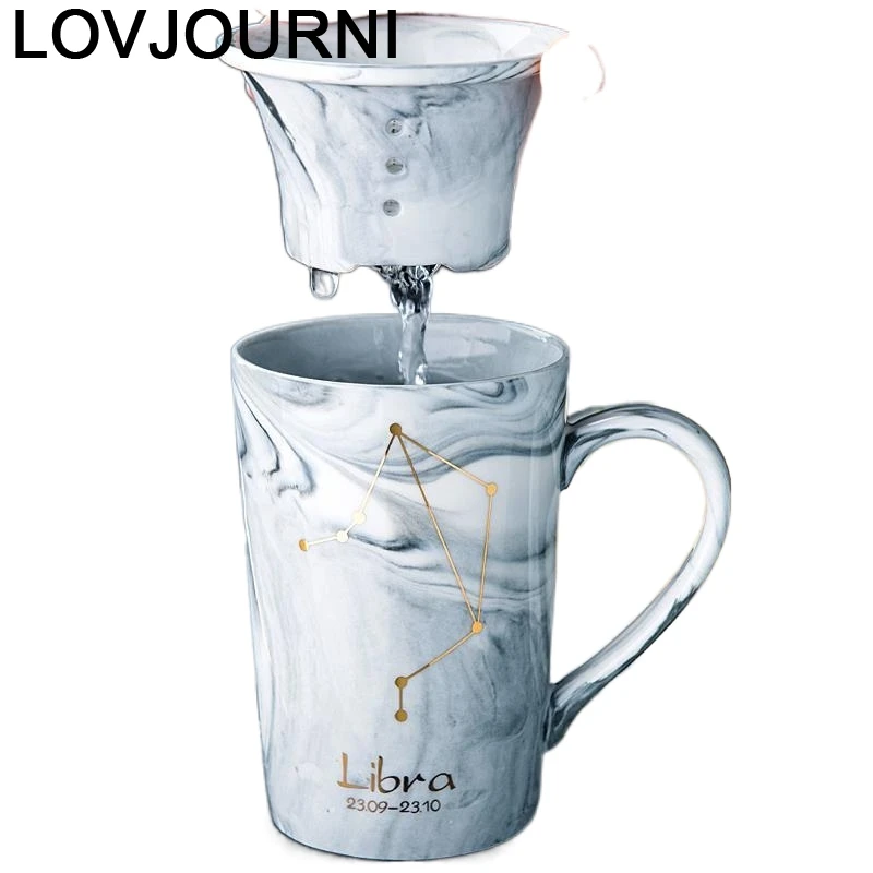 Tazze Colazione милая посуда для напитков чайный фарфор с кисточками Mok Milk Taza кафе Copo E