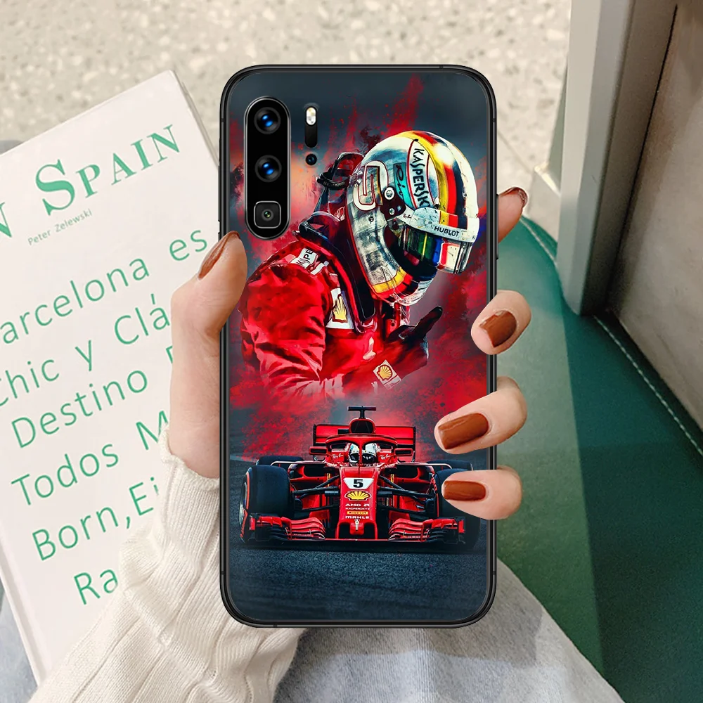 

Michael Schumacher F1 Racing car Phone case For Huawei P Mate Smart 10 20 30 40 Lite Z 2019 Pro black waterproof painting shell