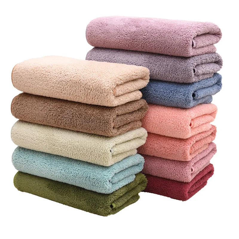 2 шт./компл. полотенце из флиса для путешествий плавания насыщенным синим цветом