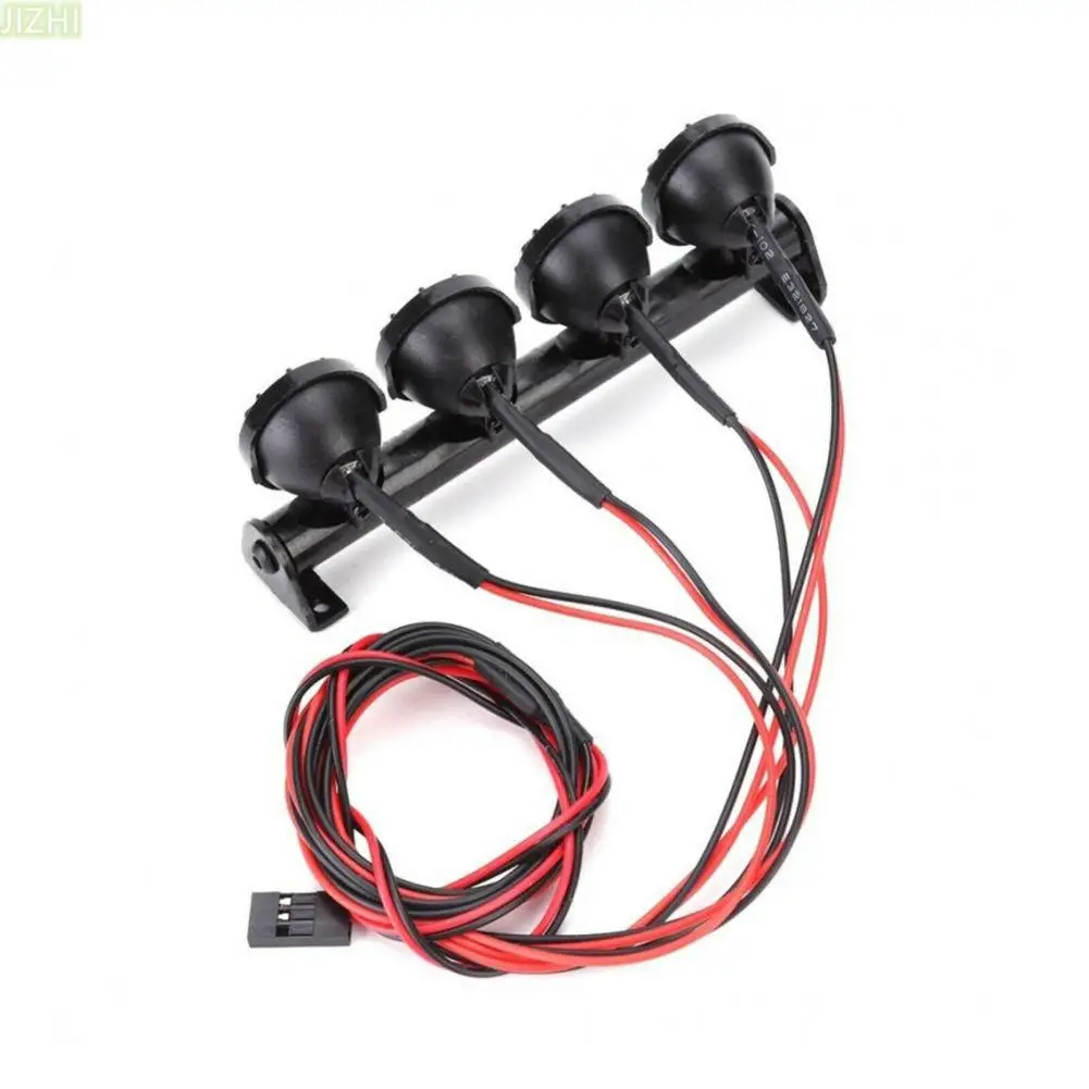 Светодиодный ные лампы на крышу, головсветильник свет, запасные части для Axial SCX24 AXI00002 AXI00001 AXI90081 1/24, автомобильный багги