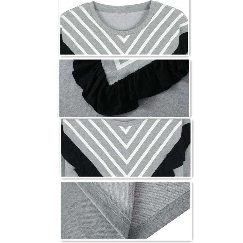 Платье vestido элегантный свитер для грудного кормления длинный рукав однотонный