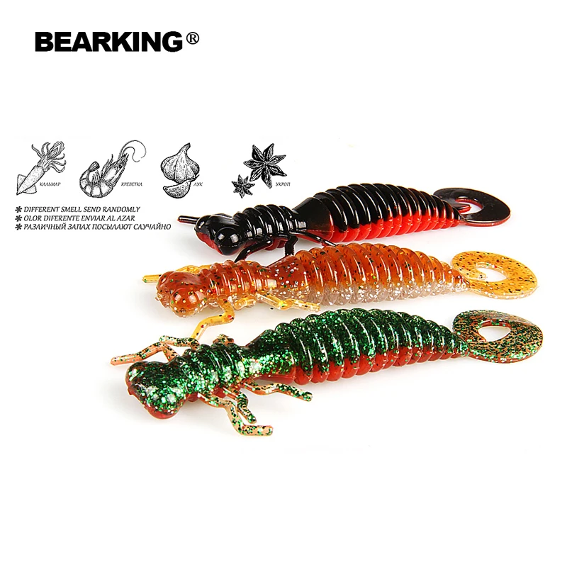 Рыболовные приманки BEARKING Larva 48 мм 60 91 воблеры для ловли карпа искусственные