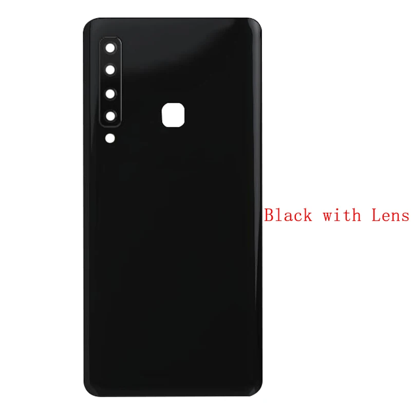 Крышка батарейного отсека задняя крышка корпуса для Samsung A9 2018 рамка объектива